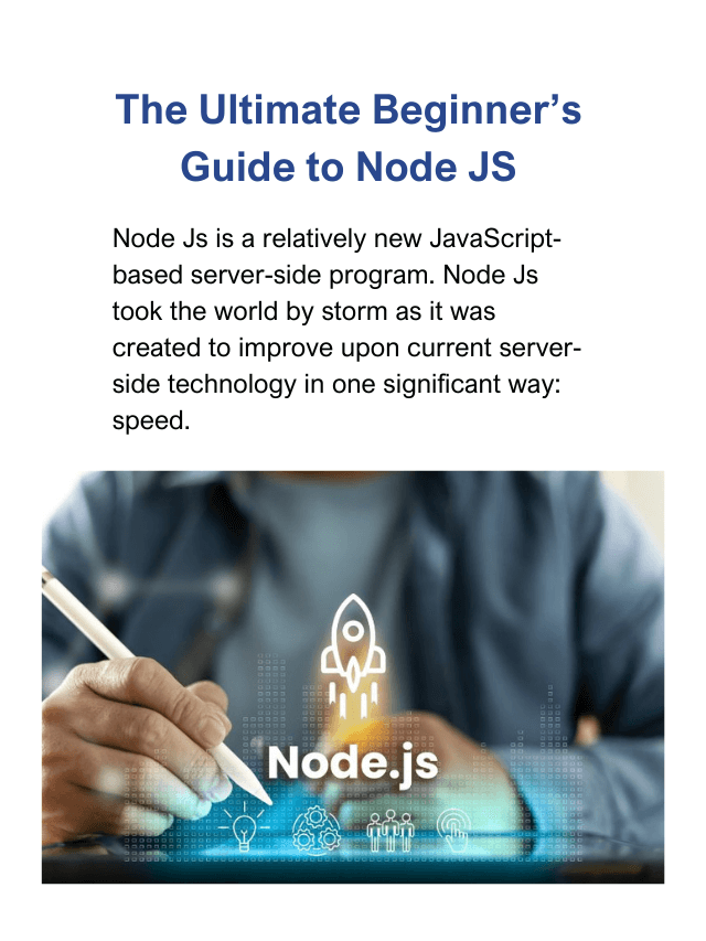 The Ultimate Beginner’s Guide to Node JS